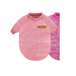 Cat Dog Sweater Classic Warm Pet Sweater Knitwear Warm Pajamas XL Pink